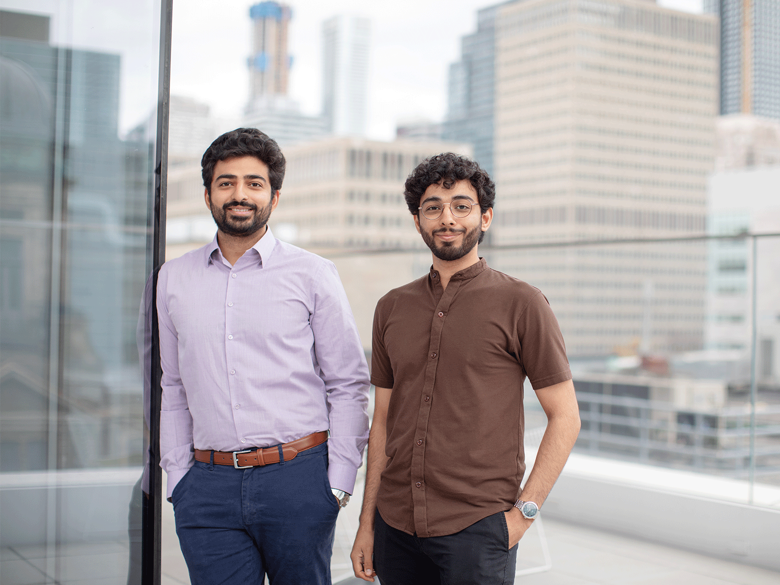 Professional picture of co-founders of Tabiat Care Daniyal Liaqat and Salaar Liaqat